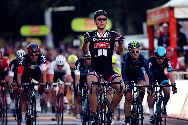 2015环澳大利亚自行车赛 Team Giant-Alpecin赢得首场胜利