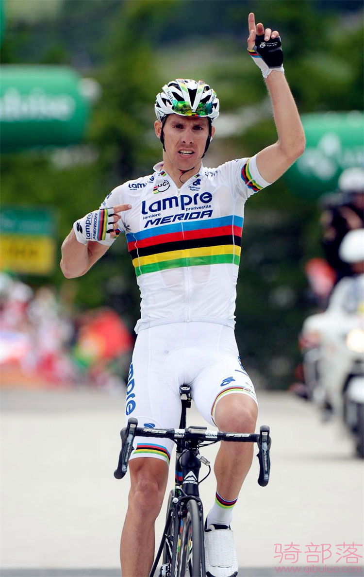 环瑞士自行车赛 美利达蓝波车队Rui Costa夺冠