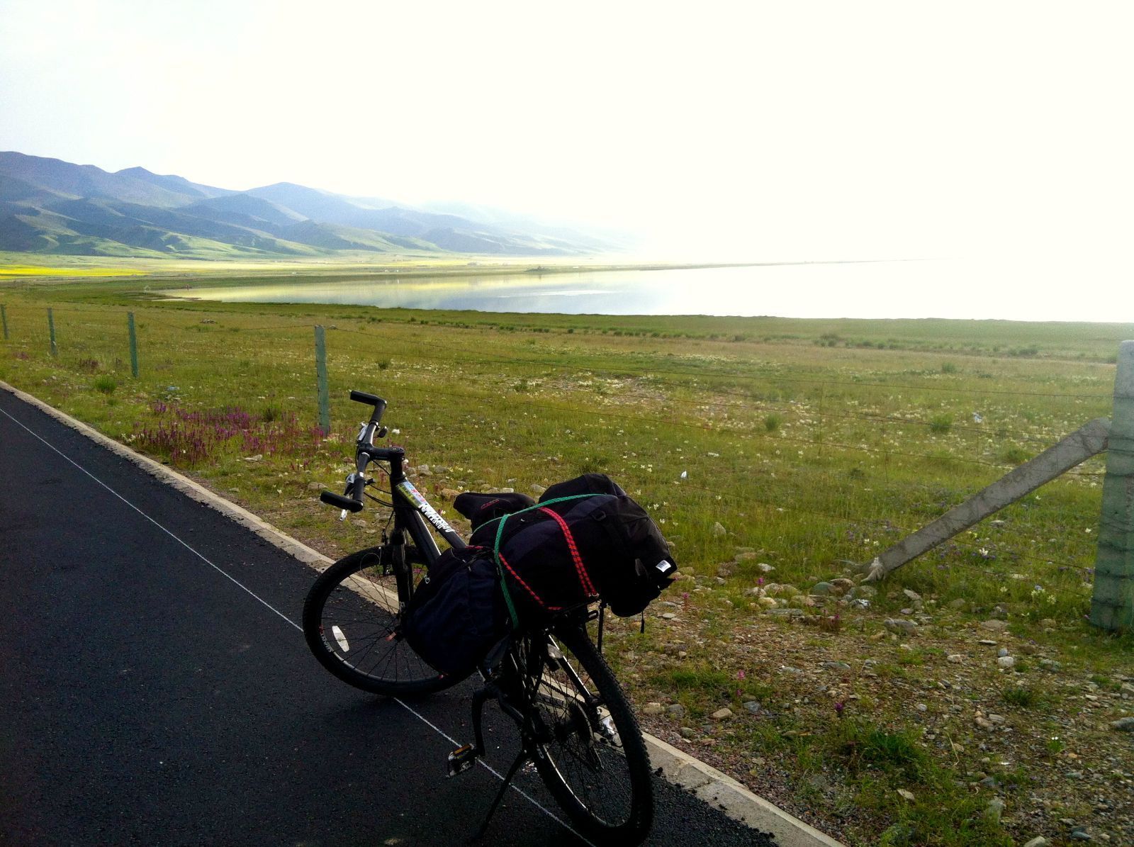 一位骑友环青海湖骑行图片分享 图4