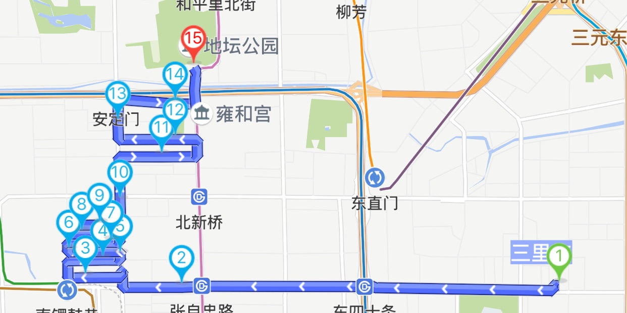 北京串胡同骑行路线