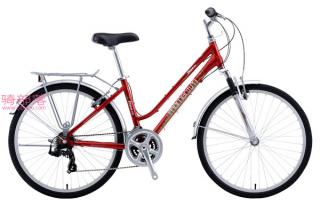 莫曼顿 爱喜(iSee)270低跨点低跨自行车红色