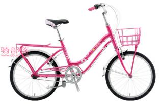 莫曼顿 爱心(iThink)2.0N3女式自行车玫瑰红