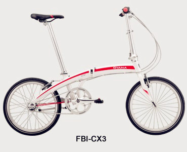 欧亚马CX3折叠车