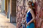 蓝色单车魔女：公路自行车美女图片大全 图7