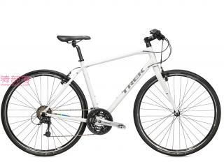 崔克Trek 7.4 FX城市健身型自行车白色