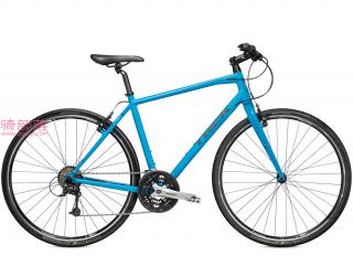 崔克Trek 7.4 FX城市健身型自行车蓝色