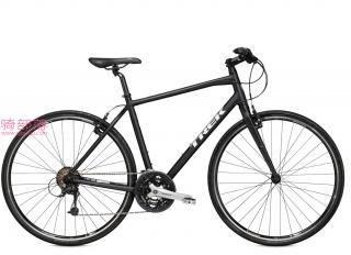 崔克Trek 7.4 FX城市健身型自行车黑色