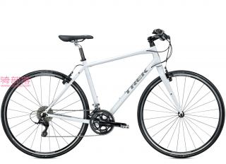 崔克Trek 7.5 FX城市健身型自行车白色